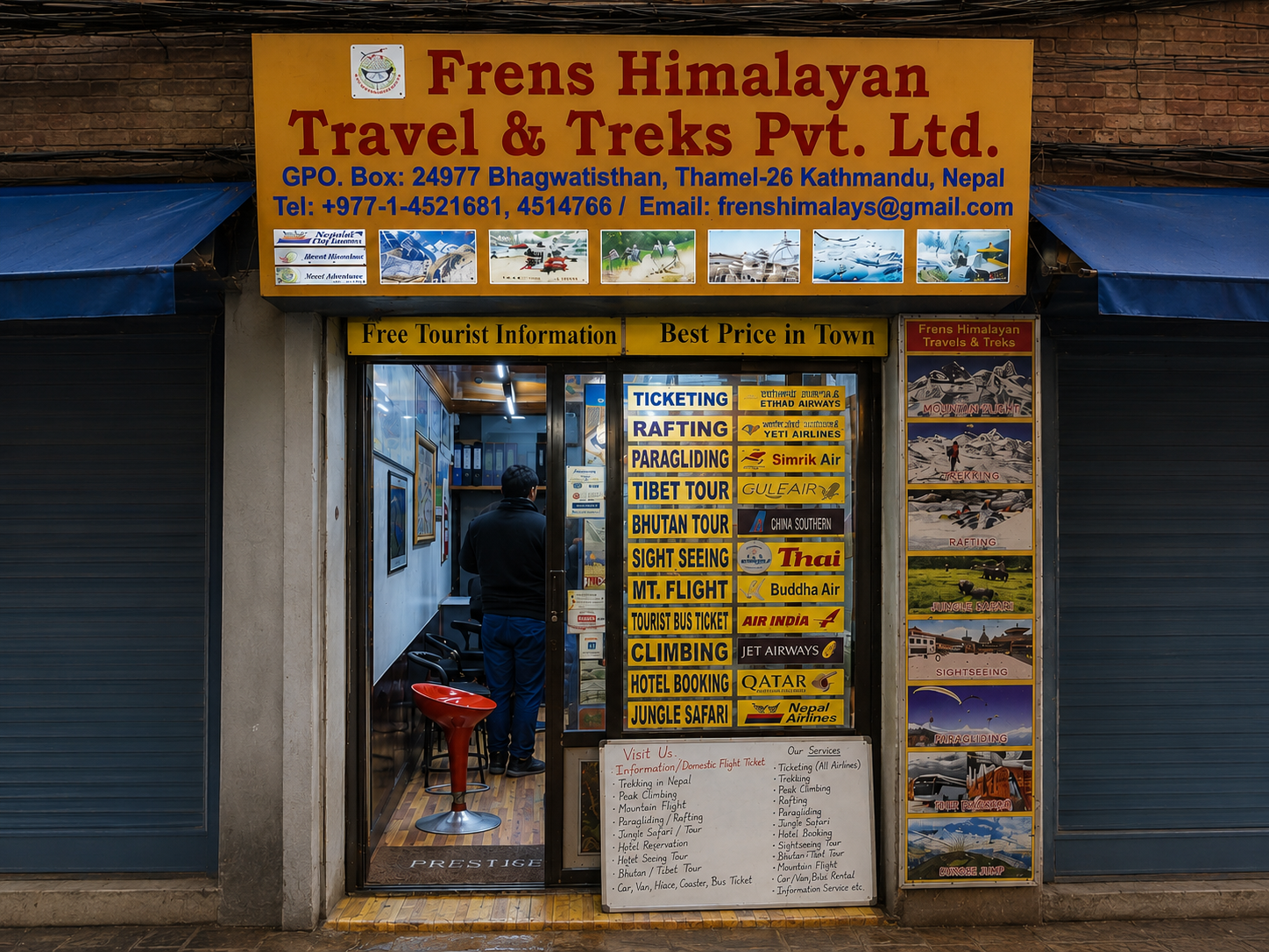 Our Office at Thamel